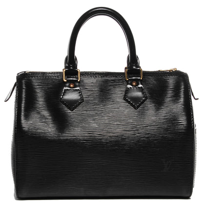 Louis Vuitton Epi Speedy 25 Black 1 of 7