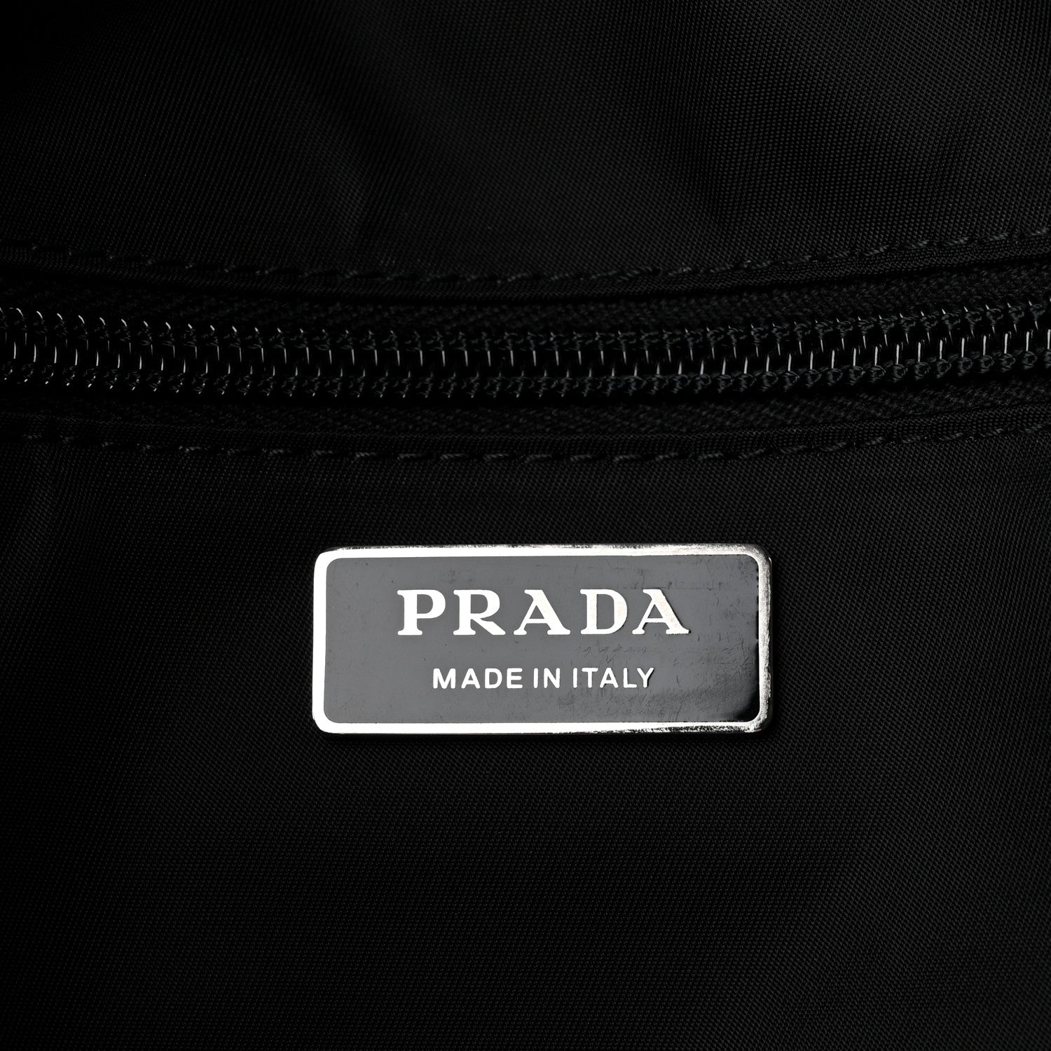 Prada Re-Nylon Vitello Padded Large Flap Shoulder Bag Black 6 of 9