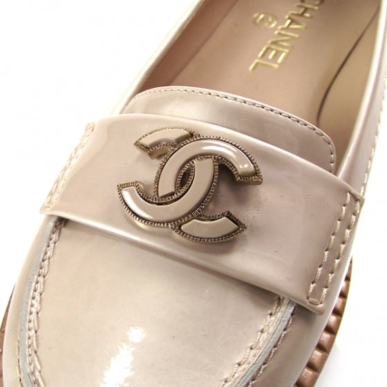 Chanel Patent Loafer Pale Pink 36.5 9 of 10