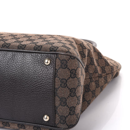 Gucci Monogram Tote Dark Brown 8 of 12