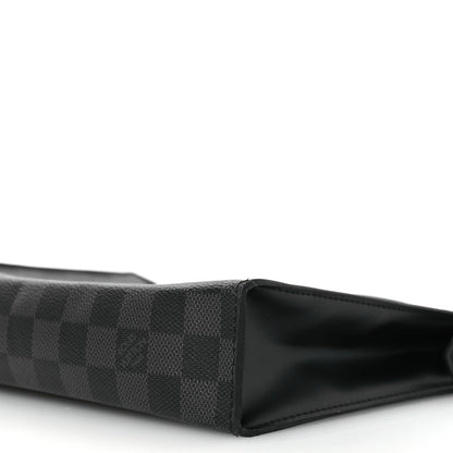 Louis Vuitton Damier Graphite Pochette Voyage MM 9 of 10