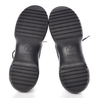Louis Vuitton Calfskin Patent Monogram LV Archlight Sneakers 38 Black 5 of 9