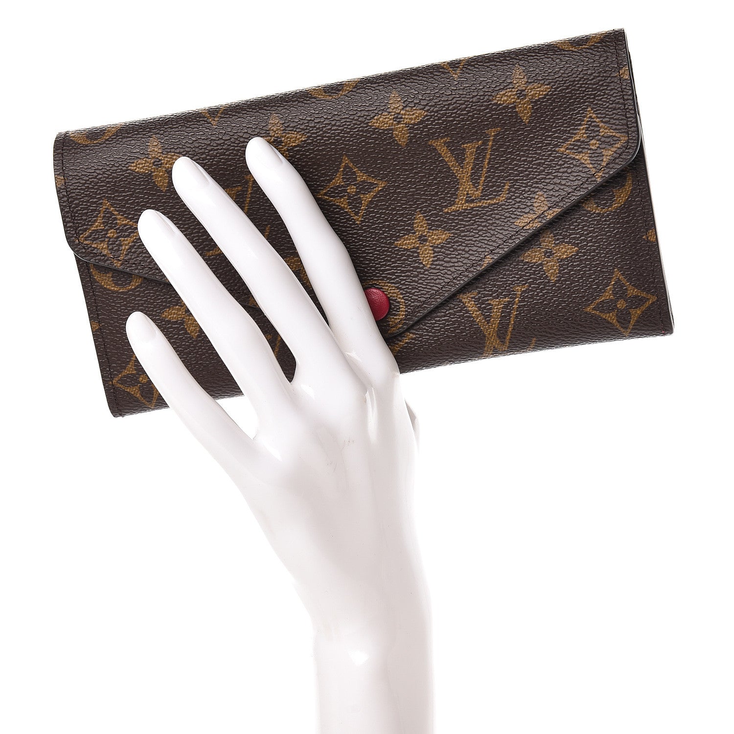 Louis Vuitton Monogram Josephine Wallet Fuchsia 2 of 10