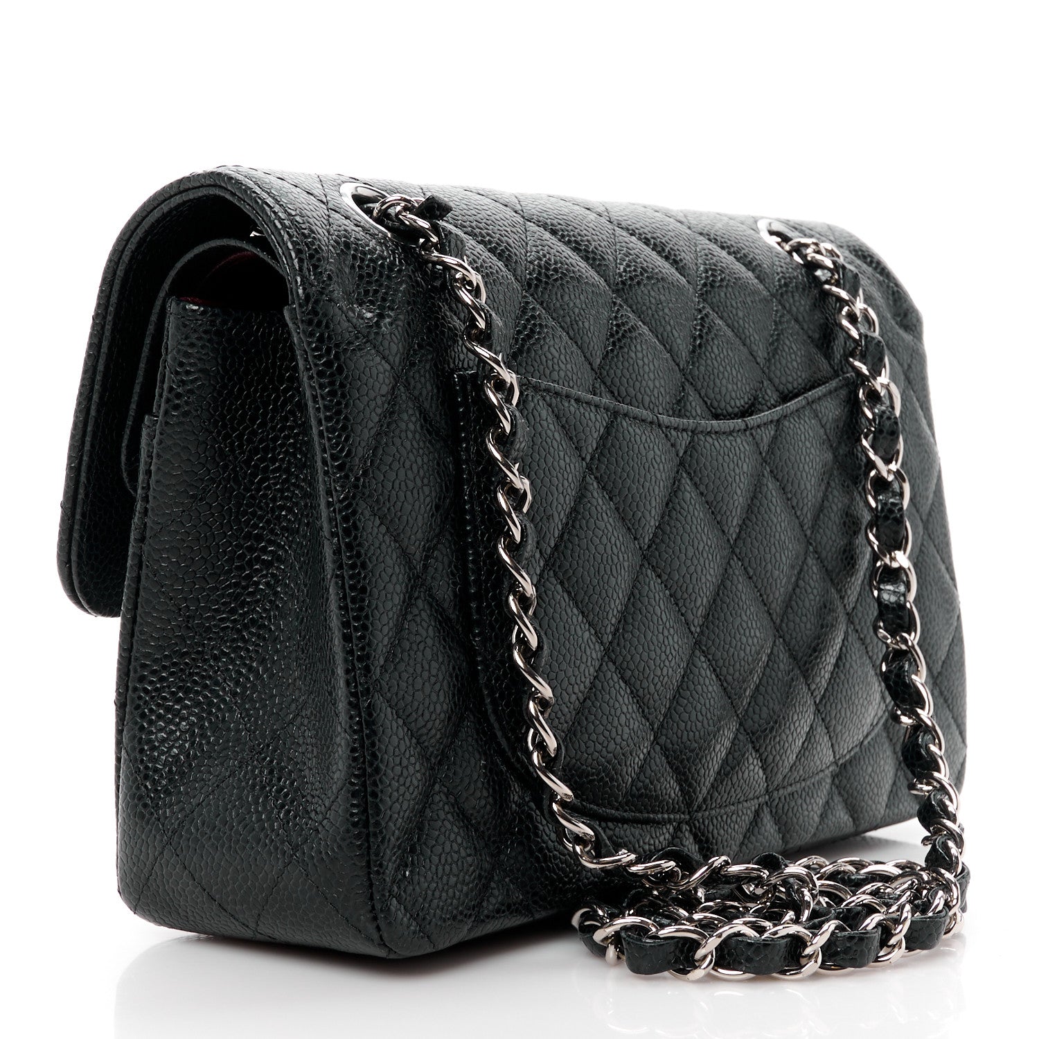 Chanel Caviar Quilted Small Double Flap Black 3 of 14