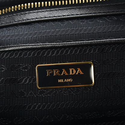 Prada Tessuto Nylon Saffiano Tote Nero Black 7 of 9