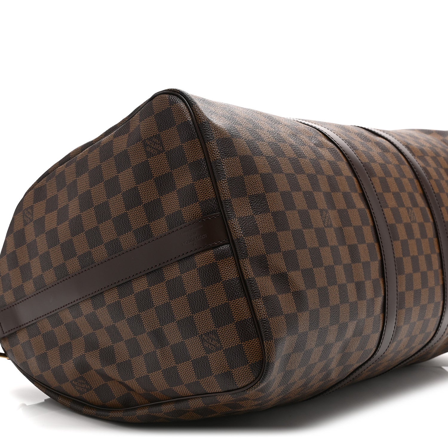 Louis Vuitton Damier Ebene Keepall Bandouliere 55 8 of 9