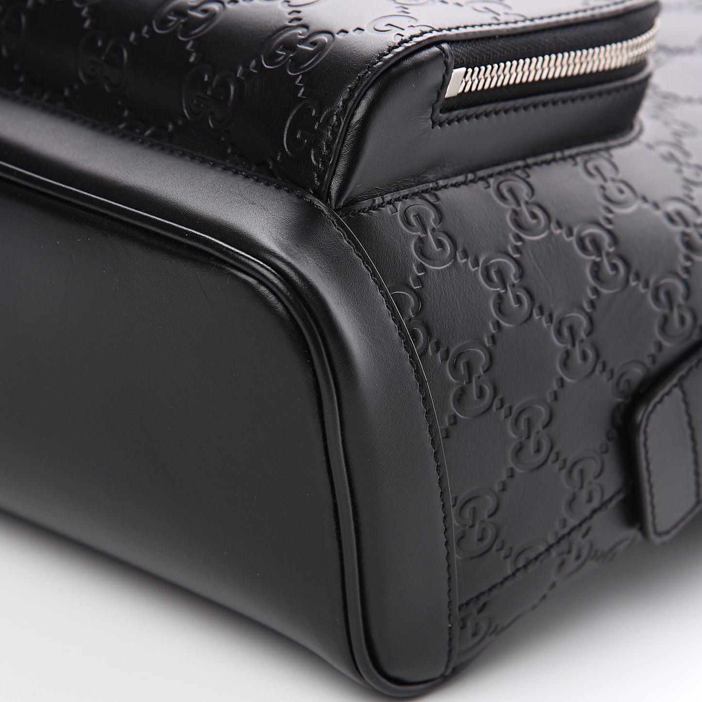 Guccissima Signature Small Day Backpack Black
