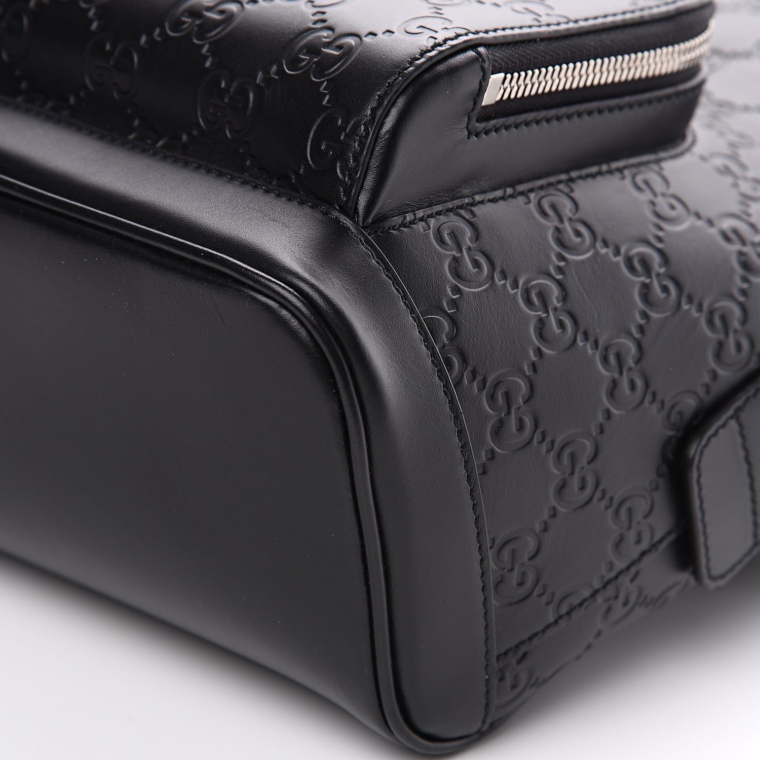 Gucci Guccissima Signature Small Day Backpack Black 8 of 9