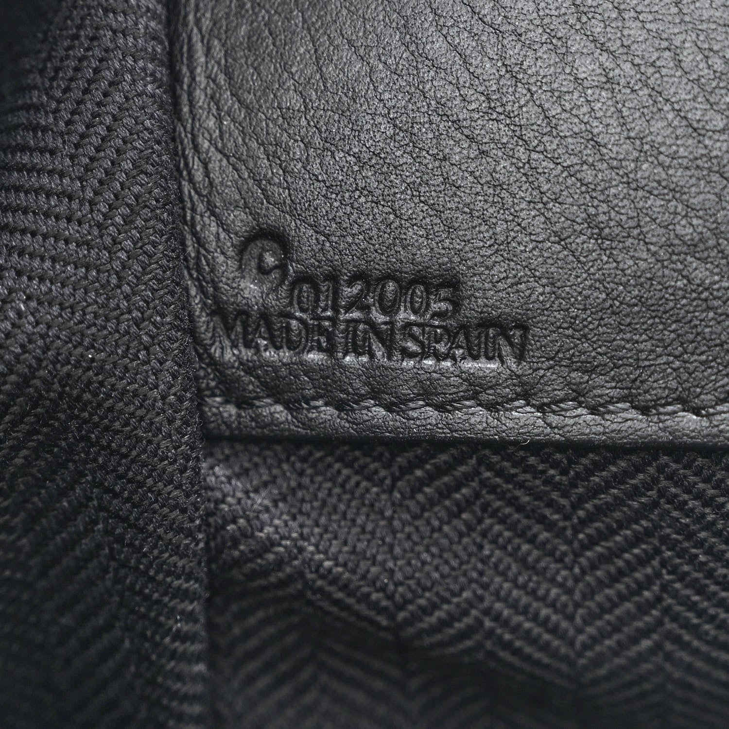 Loewe Calfskin Small Hammock Shoulder Bag Black 7 of 10