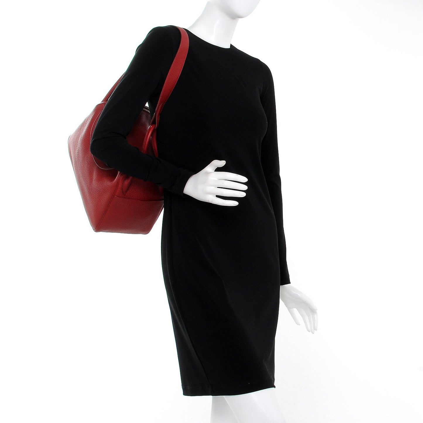 Taurillon Clemence Lindy 30 Rouge Garance