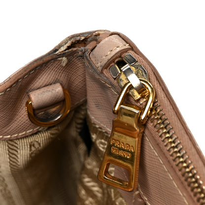 Prada Saffiano Small Galleria Double Zip Tote Cammeo 13 of 16