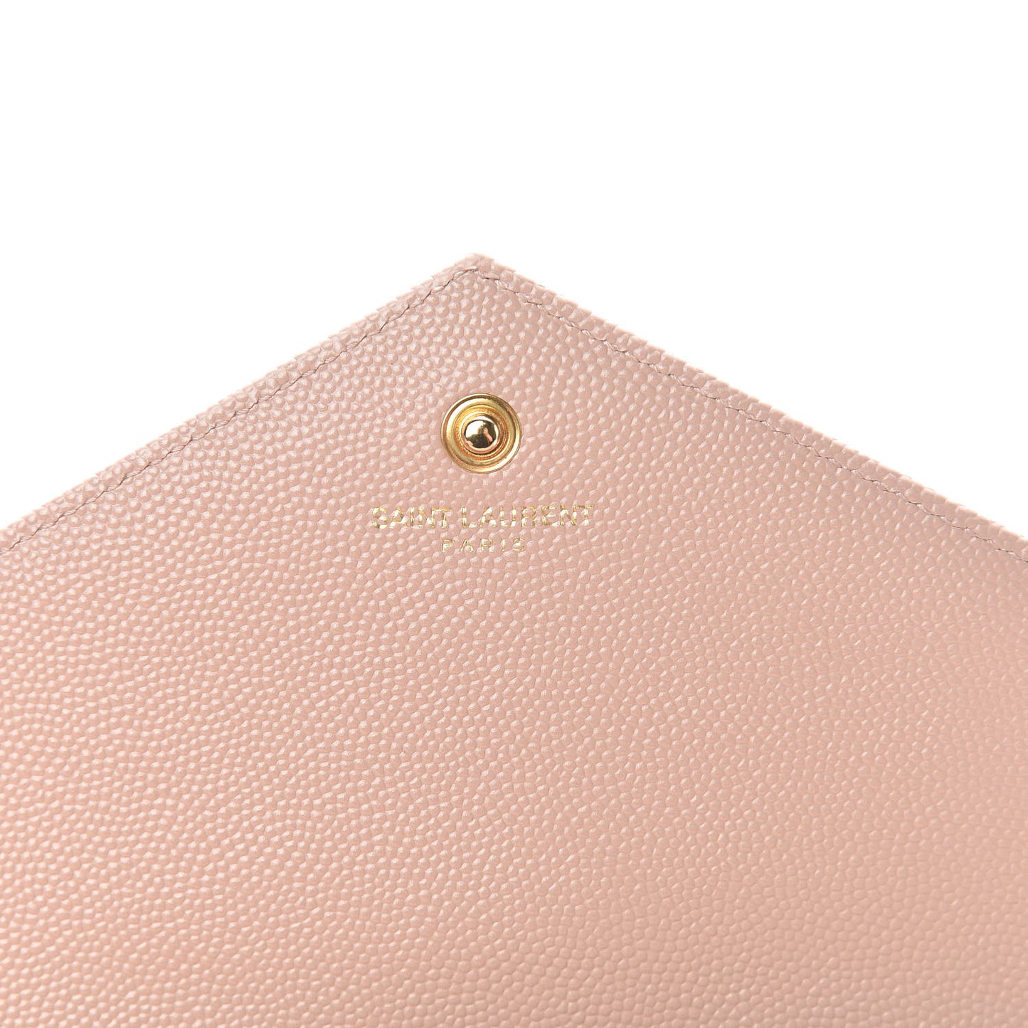 Grain De Poudre Matelasse Chevron Monogram Chain Wallet Pale Pink