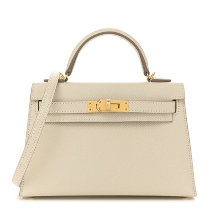 Hermes Epsom Mini Kelly Sellier 20 Craie 1 of 20
