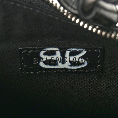 Balenciaga Agneau Arena Graffiti Le Cagole Shoulder Bag XS Black 7 of 11