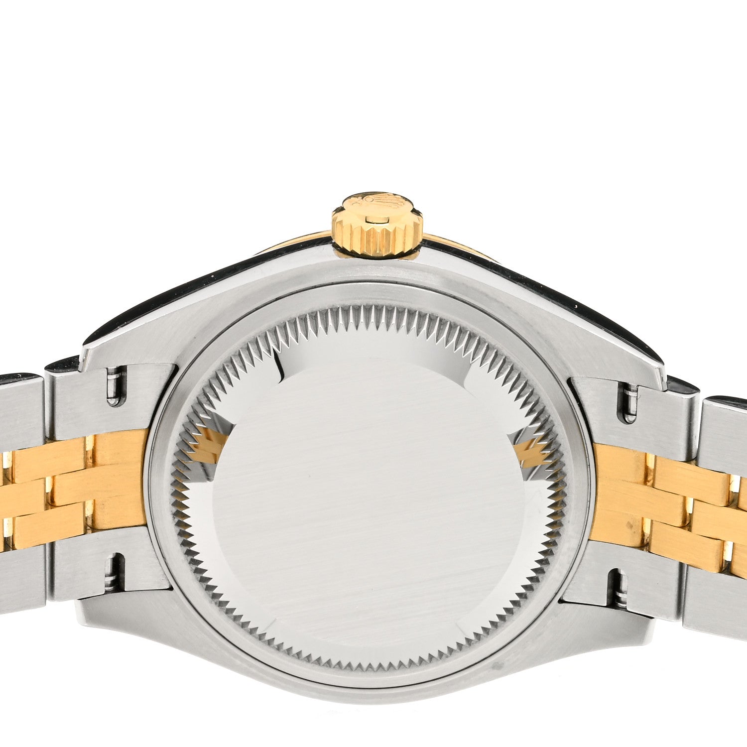 Rolex Stainless Steel 18K Yellow Gold Diamond 28mm Oyster Perpetual Datejust Watch Champagne 279173 4 of 5