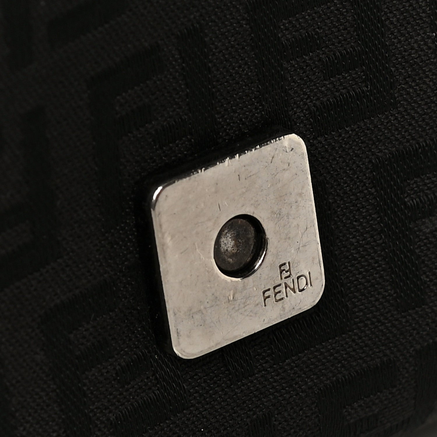 Fendi Zucchino Mama Baguette Black 10 of 16