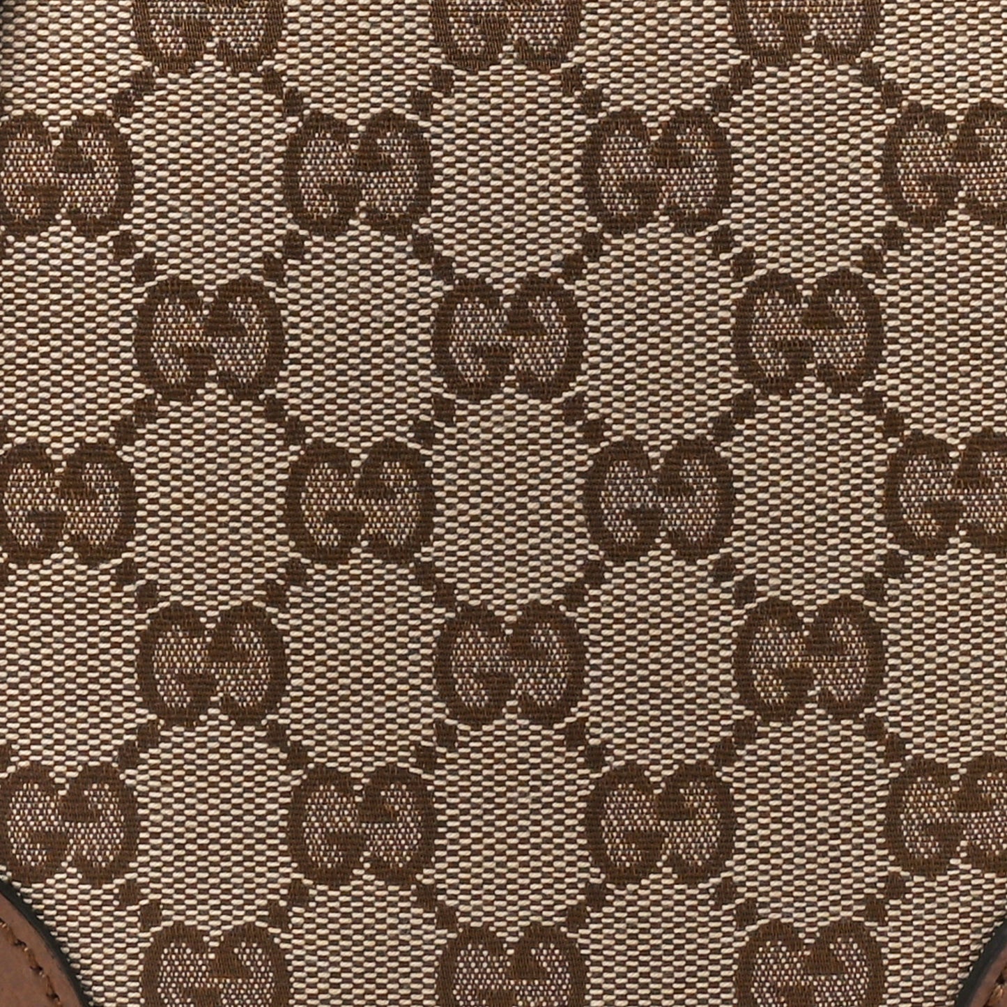 Monogram Mini Bree Messenger Bag Beige Tabacco