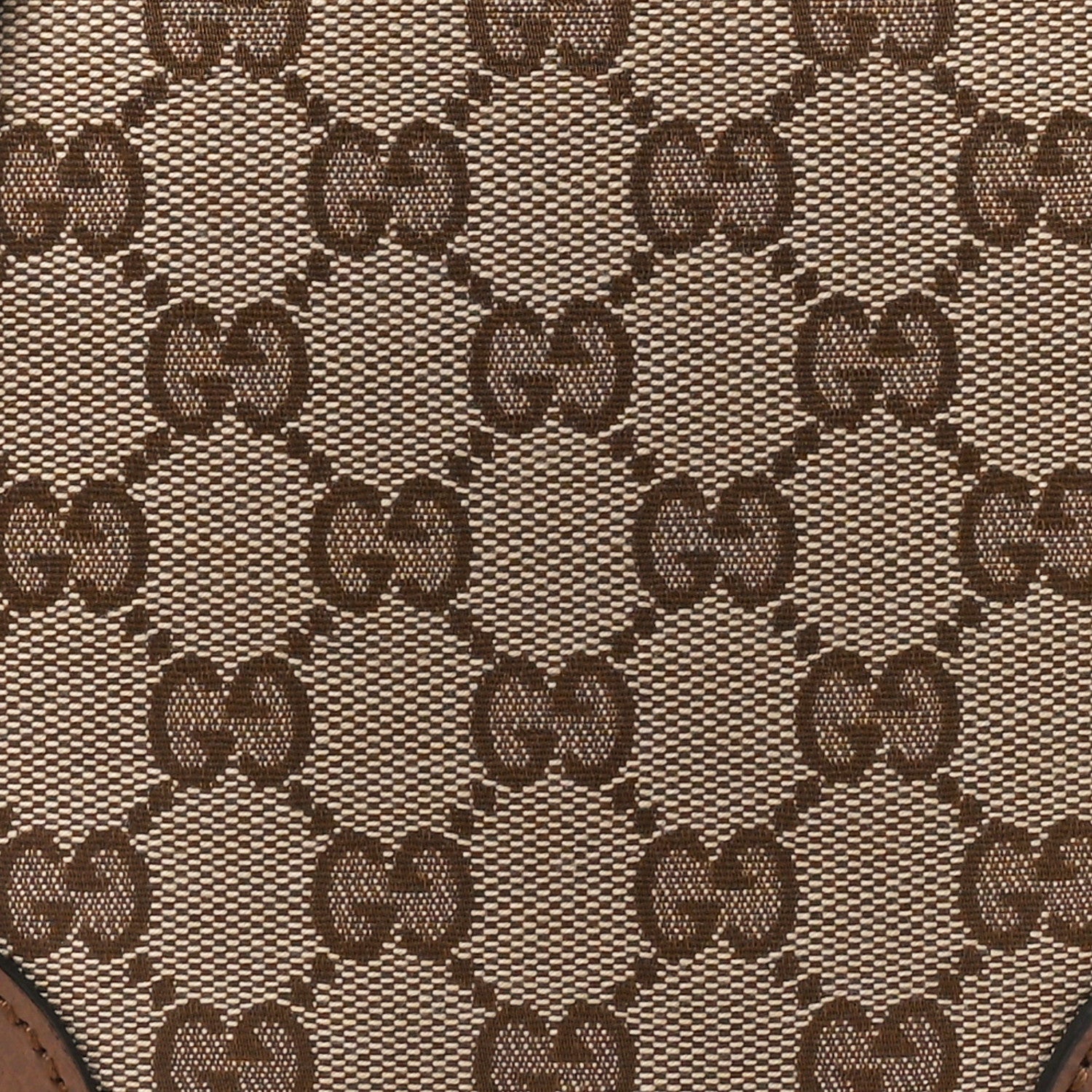 Gucci Monogram Mini Bree Messenger Bag Beige Tabacco 9 of 11