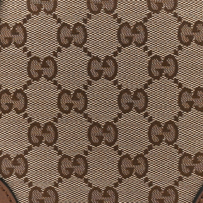 Gucci Monogram Mini Bree Messenger Bag Beige Tabacco 9 of 11