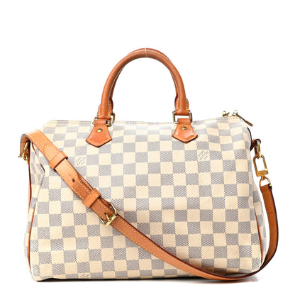 Louis Vuitton Damier Azur Speedy Bandouliere 30 1 of 13