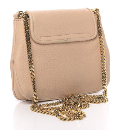 Gucci Dollar Calfskin Small 1973 Chain Shoulder Bag Camelia 3 of 11