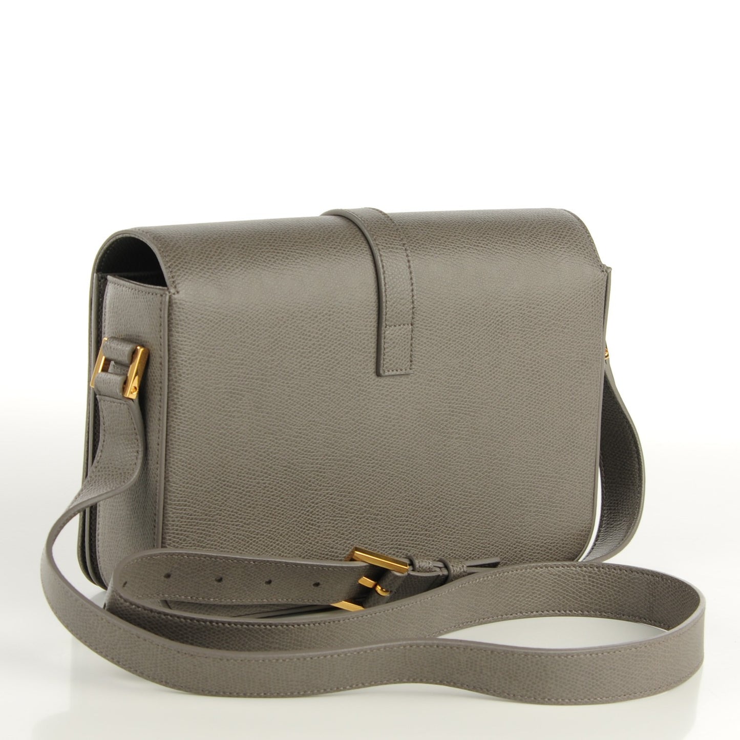 Textured Calfskin Medium Classic Monogram Universite Bag Fog