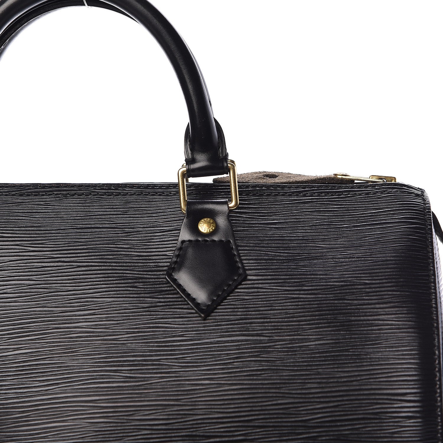Louis Vuitton Epi Speedy 30 Black 9 of 11