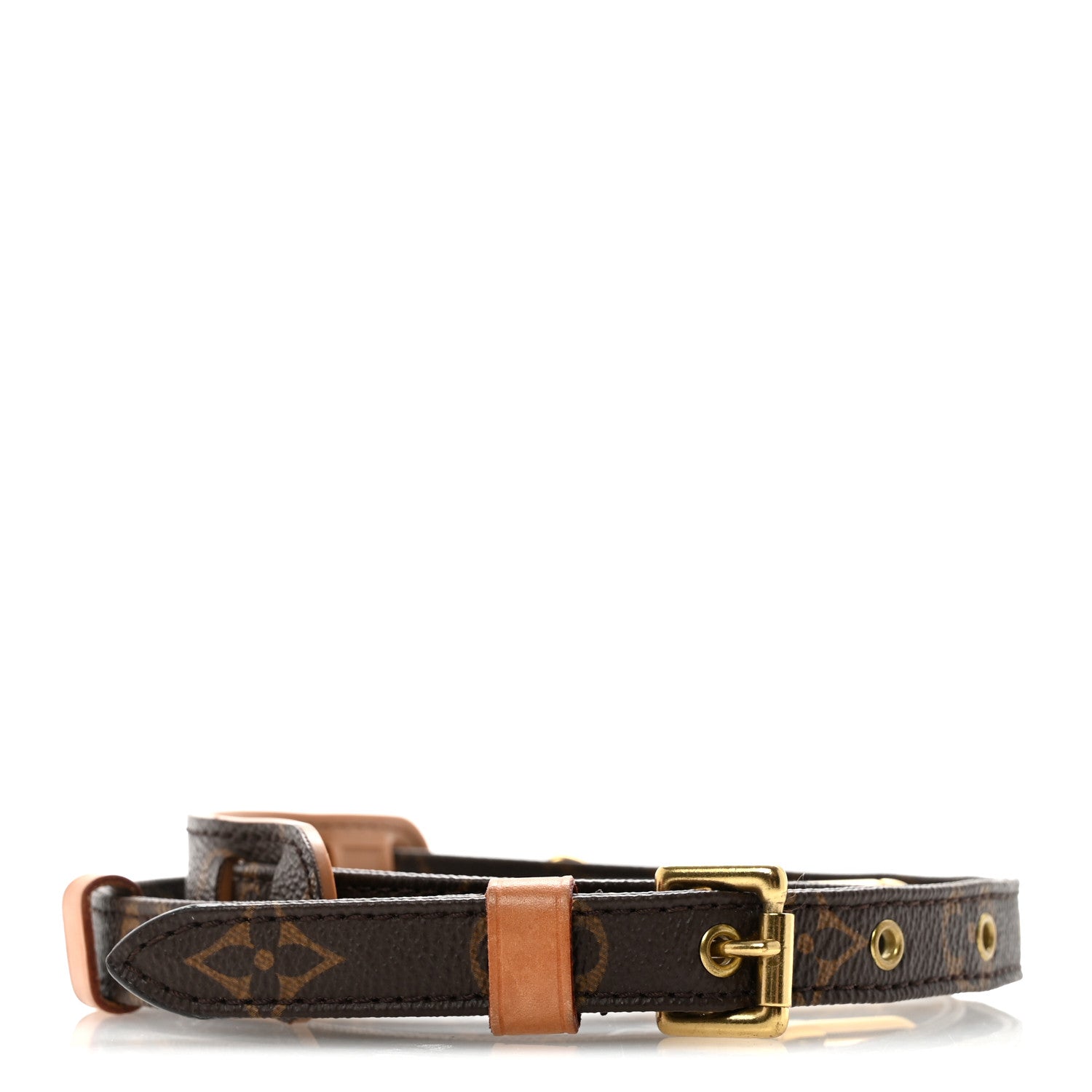 Louis Vuitton Monogram 16mm Adjustable Shoulder Strap 2 of 5