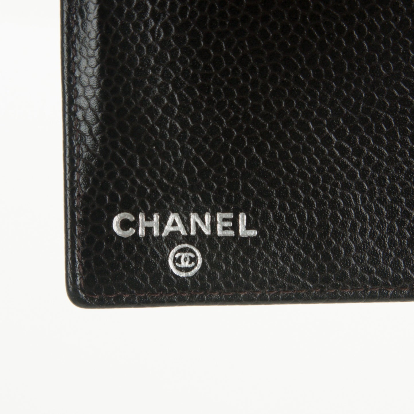 Caviar Timeless CC French Wallet Dark Brown
