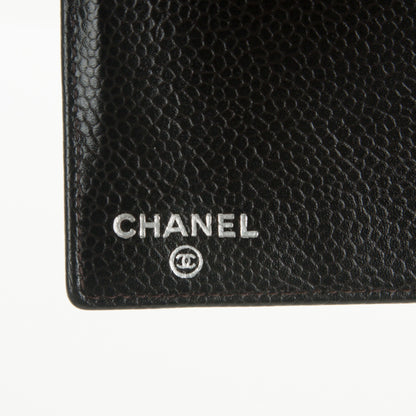 Chanel Caviar Timeless CC French Wallet Dark Brown 6 of 8