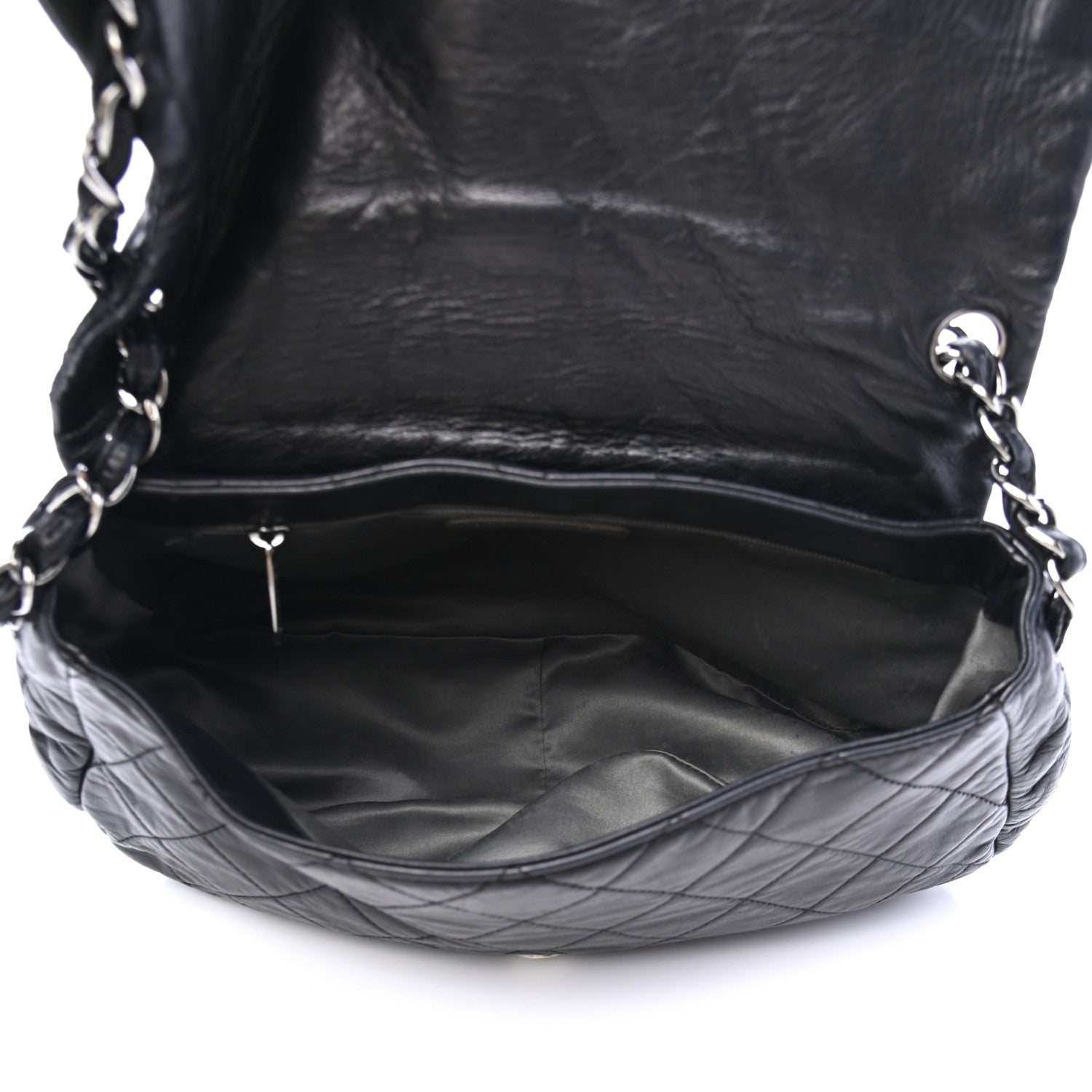 Chanel Lambskin Quilted Small Sharpei Flap Black 4 of 6