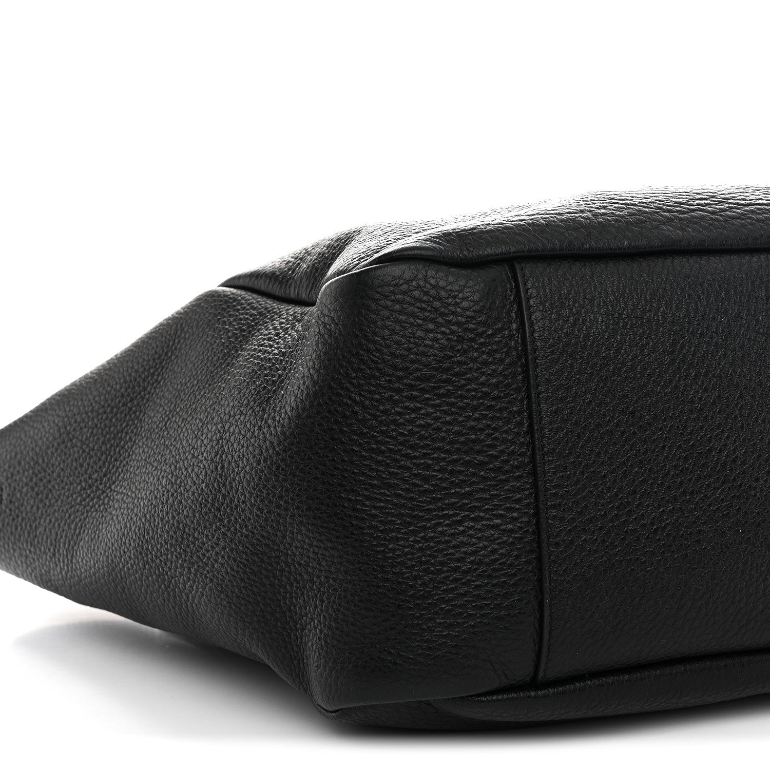 Saint Laurent Grained Deerskin Bea Tote Black 9 of 11
