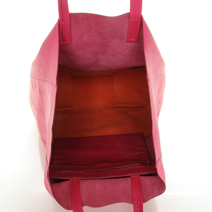 Celine Lambskin Vertical Bi-Cabas Hibiscus 5 of 6