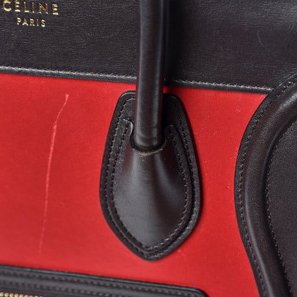 Celine Smooth Calfskin Micro Tri-Color Luggage Multicolor 10 of 15