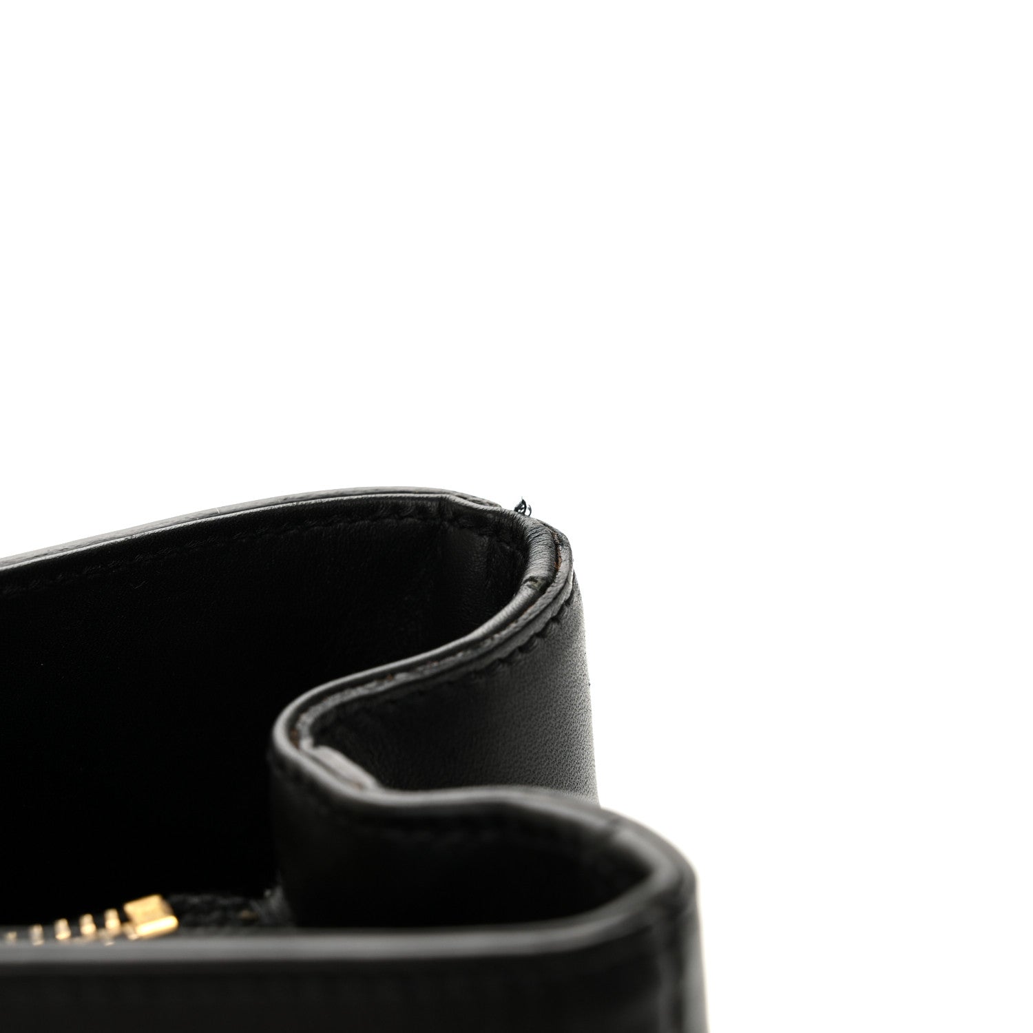 Saint Laurent Soft Calfskin Monogram Cassandre Shopper Black 13 of 23