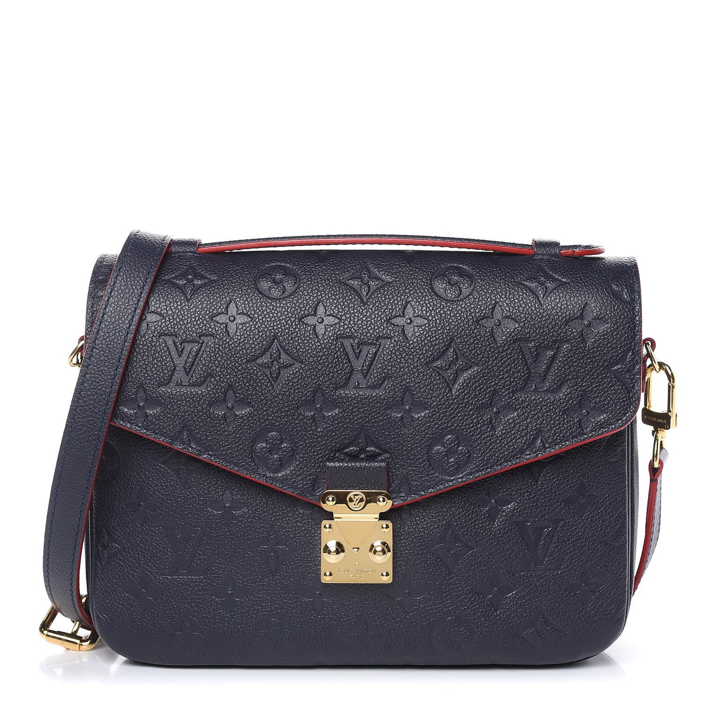 Empreinte Pochette Metis Marine Rouge