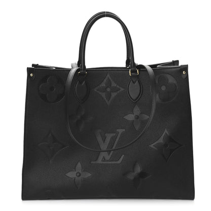 Louis Vuitton Empreinte Monogram Giant Onthego GM Black 1 of 9