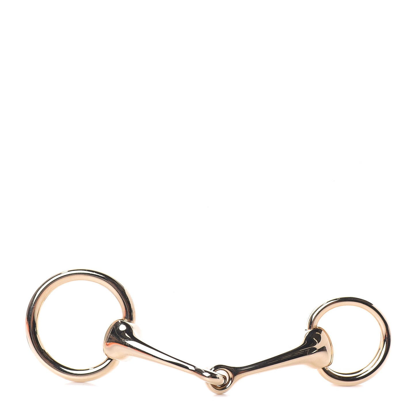 Permabrass Mors Scarf Ring Gold