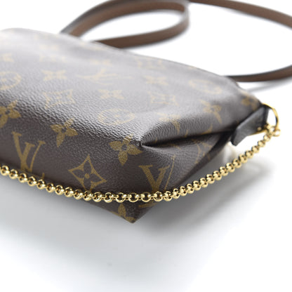Louis Vuitton Monogram Pallas Clutch Black 10 of 10