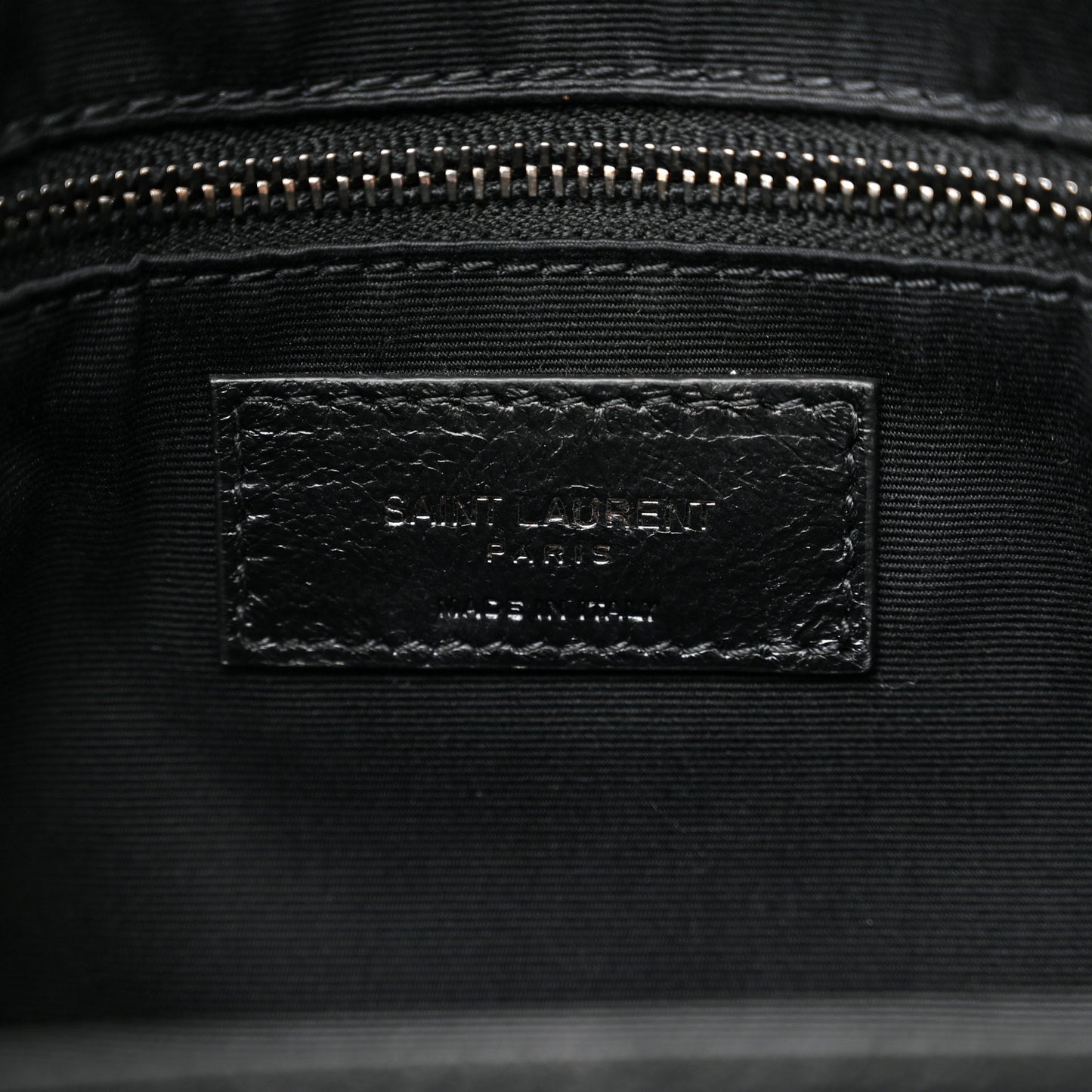 Crinkled Calfskin Matelasse Monogram Medium Niki Shopper Tote Black
