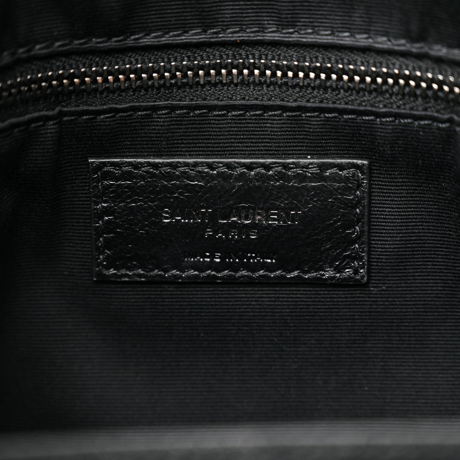 Saint Laurent Crinkled Calfskin Matelasse Monogram Medium Niki Shopper Tote Black 6 of 9