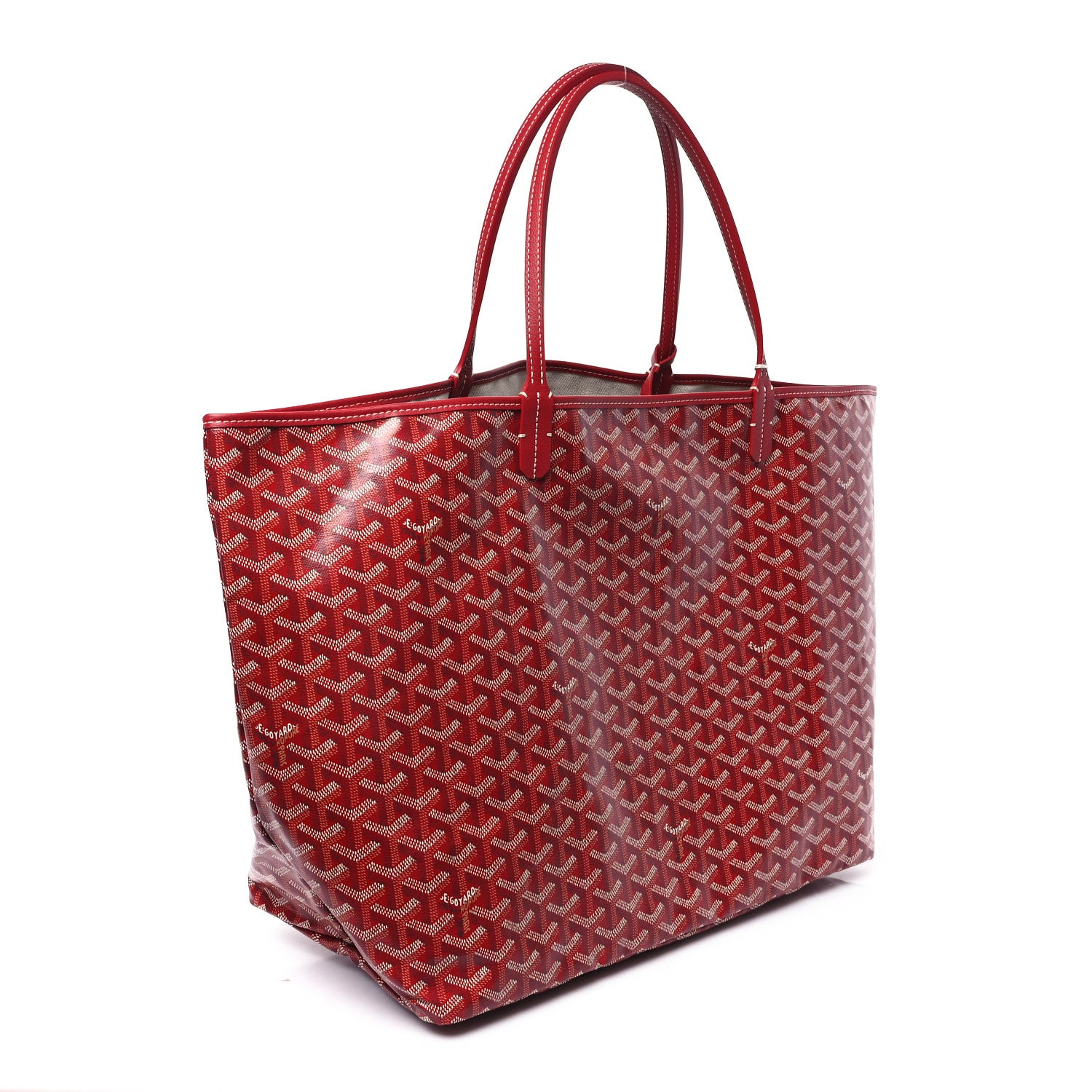 Goyard Goyardine Saint Louis GM Red 4 of 10