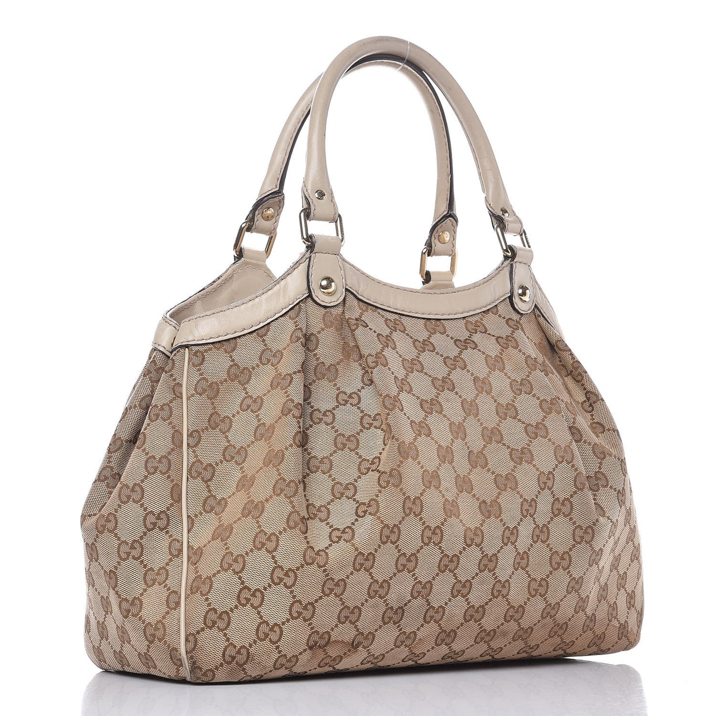 Monogram Medium Sukey Tote Off White