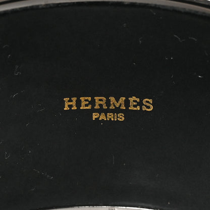 Hermes Enamel Printed Quadrige Extra Wide Bangle 70 4 of 5