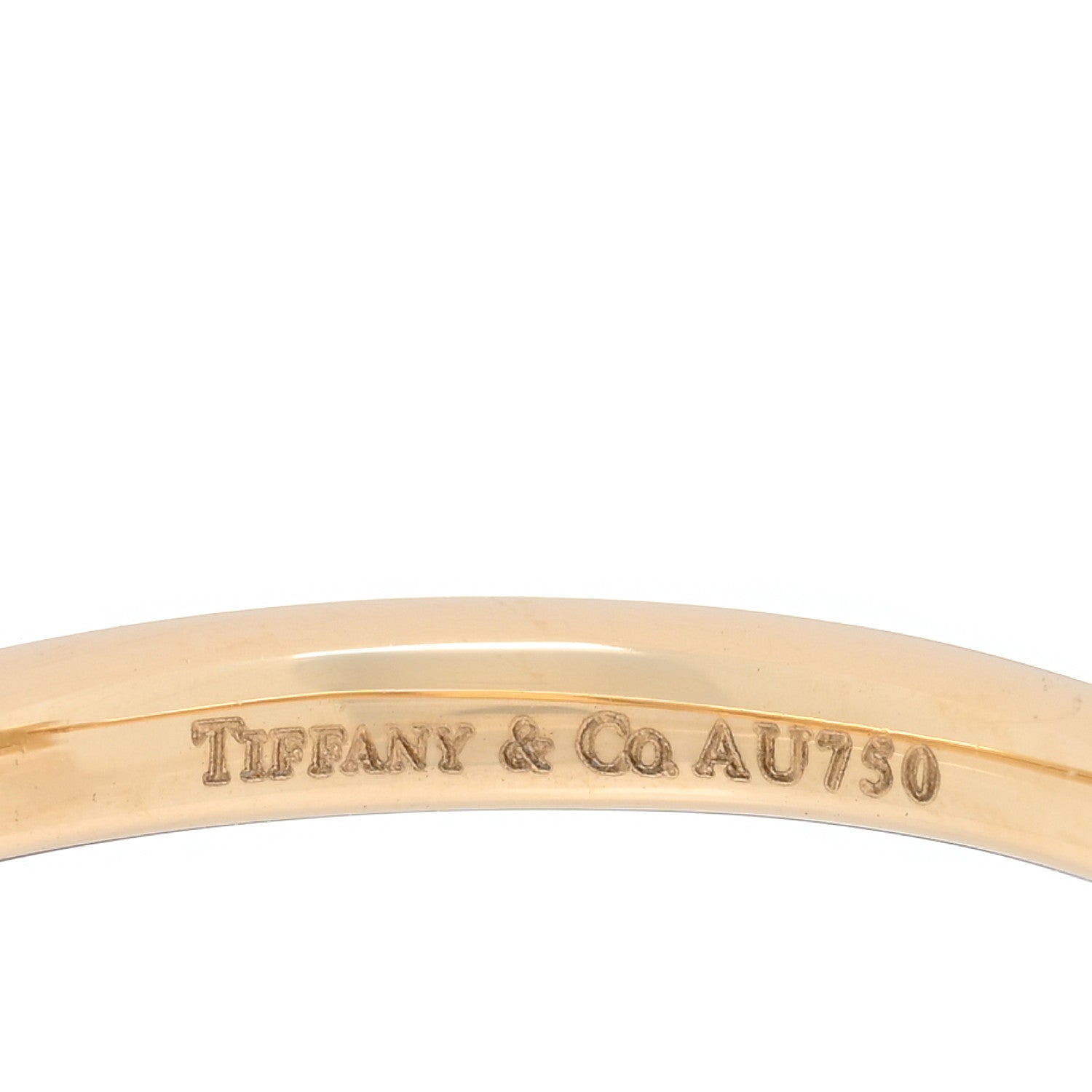 Tiffany 18K Yellow Gold Citrine 7mm Paloma Picasso Sugar Stacks Ring 53 6.25 4 of 5