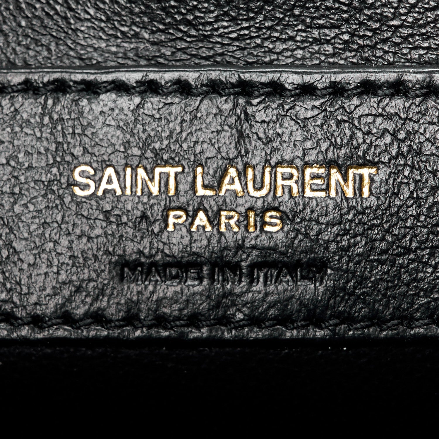 Saint Laurent SAINT LAURENT Grain De Poudre Textured Mixed Matelasse Triquilt Medium Monogram Satchel Black 7 of 13