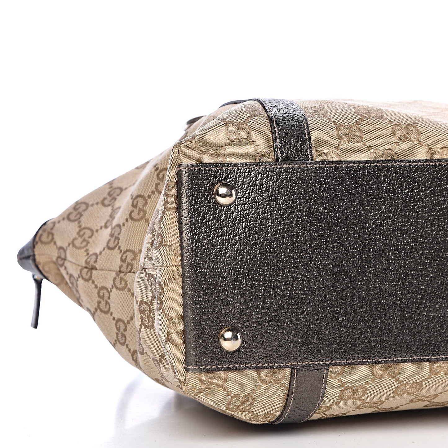 Monogram Medium Abbey Tote Brown