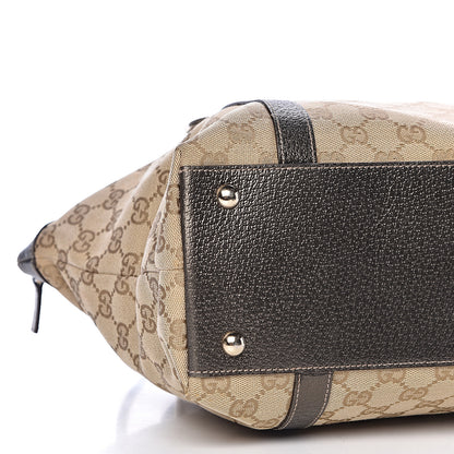 Gucci Monogram Medium Abbey Tote Brown 8 of 10