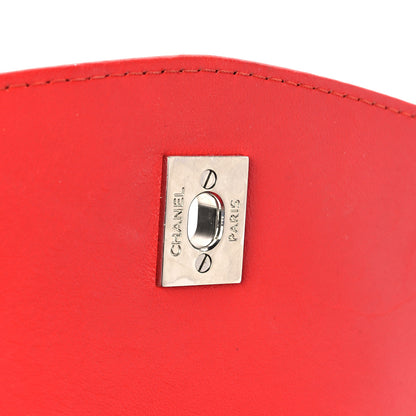 Chanel Lambskin Quilted Small Geometric Flap Red 6 of 12