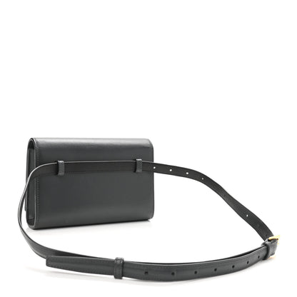 Saint Laurent Smooth Calfskin Monogram Kate Belt Bag Marine 2 of 10